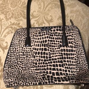 Leopard fall handbag not authentic Kate spade